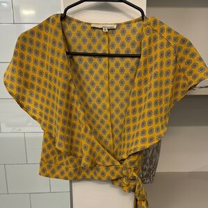 Nordstrom June and Hudson Wrap Top